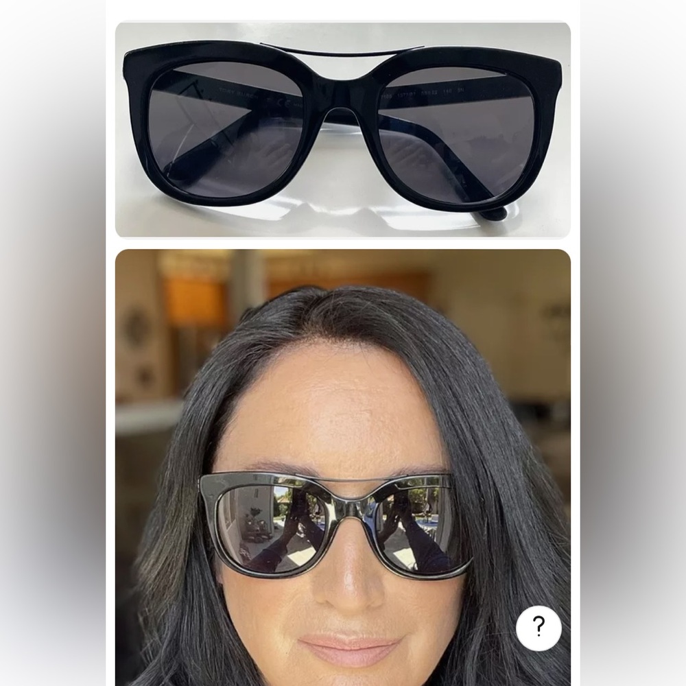 Tory Burch Sunglasses , black , EUC